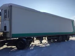 Полуприцеп-рефрижератор САМРО S338 DH 2002 года б/у фото 2
