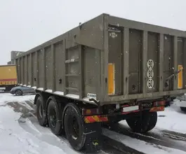 Самосвальный полуприцеп Алюминиевый полуприцеп KAISER 1 2001 года б/у