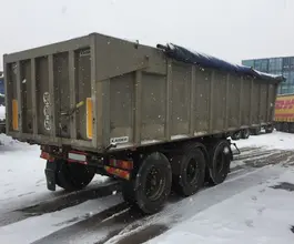 Самосвальный полуприцеп Алюминиевый полуприцеп KAISER 1 2001 года б/у фото 2