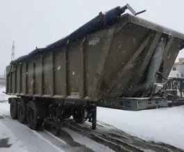 Самосвальный полуприцеп Алюминиевый полуприцеп KAISER 1 2001 года б/у фото 3