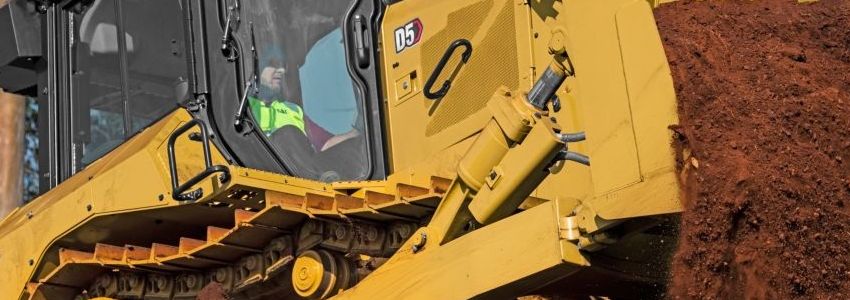 Новый бульдозер Cat D5